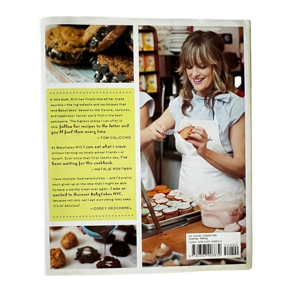 Babycakes Cookbook a NYC Bakery-Mostly Vegan, G-F, and Mostly Sugar Free Recipes - Picture 2 of 3